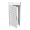 Imagen de Mueble Organizador 4 Niveles Baño Papel Higiénico Blanco 80x15 cm