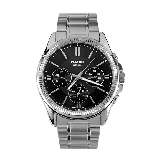 Imagen de Reloj Casio Caballero MTP-1375D-1A Metálico