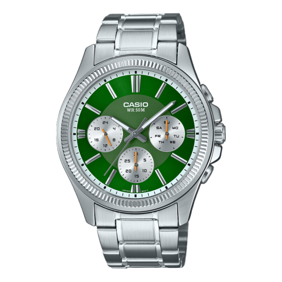 Imagen de Reloj Casio Caballero MTP-1375D-3A Plateado