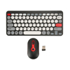 Imagen de Combo Teclado y Mouse Inalámbricos Mikuso KB-C027 USB
