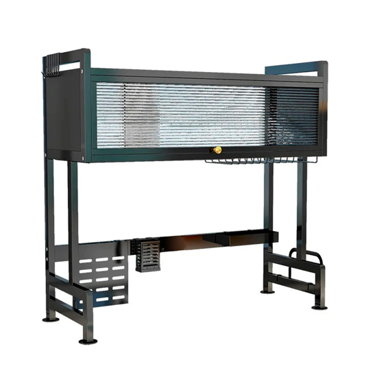 Imagen de Escurridor Metálico de Mesada Cocina 86 cm con Gabinete
