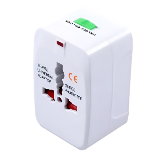 Imagen de Adaptador universal de viaje 125/250V 6/13A