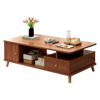 Imagen de Mesa Ratona 120x60cm Caoba 2 Cajones