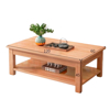 Imagen de Mesa Ratona 120x60cm Color Natural 2 Niveles