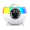 Imagen de Parlante Bluetooth con Lámpara RGB, Cargador inalámbrico y Reloj
