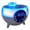 Imagen de Parlante Bluetooth con Lámpara RGB, Cargador inalámbrico y Reloj