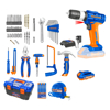 Imagen de Caja de Herramientas Set 119 Piezas con Taladro Percutor 20V WADFOW WDT1B119