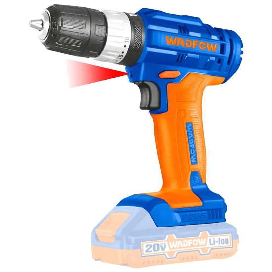 Imagen de Taladro Atornillador Percutor Wadfow WCDP522 20V