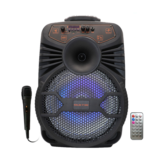 Imagen de Parlante Kolav Bluetooth F1202K 12 Pulg. Control y Mic