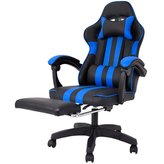 Imagen de Silla Gamer Esport Reclinable Con Almohadones y Posa pie