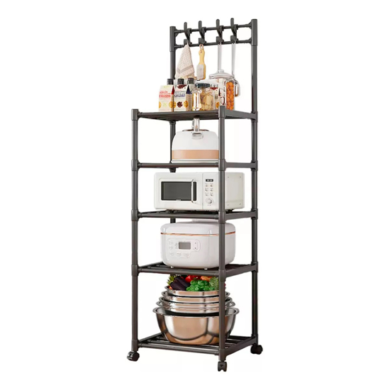 Imagen de Organizador Cocina Baño Repisa 5 Niveles con Ruedas 152cm