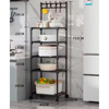 Imagen de Organizador Cocina Baño Repisa 5 Niveles con Ruedas 152cm