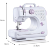 Imagen de Mini Máquina de Coser Multifunción 12 Puntas SM-505A