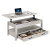 Imagen de Mesa Ratona Cajones y Compartimento Oculto 100cm