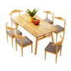 Imagen de Juego 6 Sillas Acolchonadas + Mesa para Niños en Metal/Madera