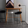 Imagen de Taburete Alto Negro Minimalista Industrial Hierro 85cm