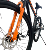 Imagen de Bicicleta De Montaña Negra y Naranja Rodado 26