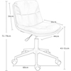 Imagen de Silla De Oficina Escritorio Regulable con Ruedas