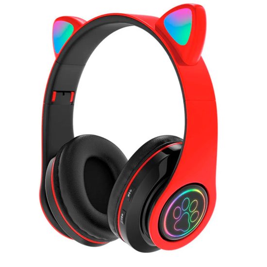 Imagen de Auricular Bluetooth Con Orejas Y Luces Led RGB HF7291