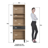 Imagen de Aparador Para Cocina o Comedor 4 Puertas 1 Cajón