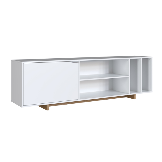 Imagen de Rack TV Nomad Minimalista 1 Puerta 4 Estantes
