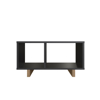 Imagen de Mesa Ratona Nomad Minimalista Negra Y Miel 60x45x32 cm
