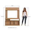 Imagen de Rack TV Lis Minimalista 171x135x44.5cm