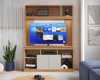 Imagen de Rack TV Sofia 2 Puertas 2 Estantes 184x134.9x36.3cm
