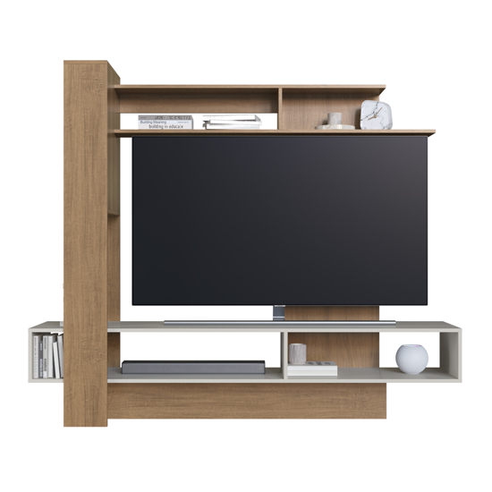 Imagen de Rack TV Smartfit Miel Y Arena 151,5x180x40cm