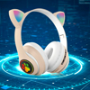 Imagen de Auricular Bluetooth Con Orejas Y Luces Led RGB
