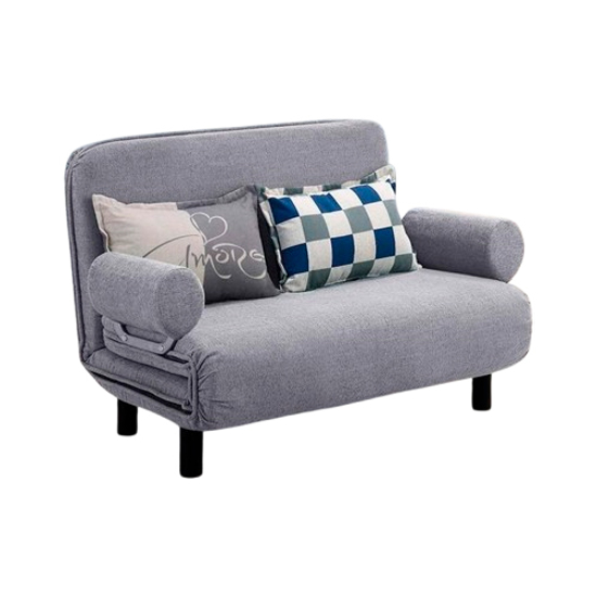 Imagen de Sofá Cama 2 Cuerpos Reclinable, Plegable con Posa Brazos