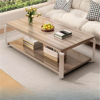 Imagen de Mesa Ratona 2 Niveles Nórdica Estante 120x60 cm