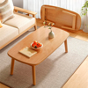 Imagen de Mesa Ratona Patas Plegables 80x55cm Color Natural