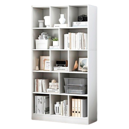Imagen de Estantería Biblioteca 5 Niveles 80x180cm Blanco