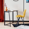 Imagen de Escritorio Plegable Madera y Metal 80cm Negro