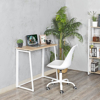 Imagen de Escritorio Plegable Madera y Metal 80cm Blanco