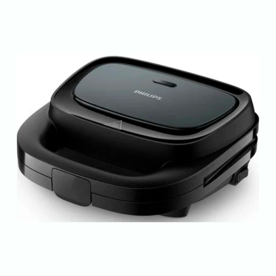 Imagen de Sandwichera Philips Con Grill y Placas Antiadherentes