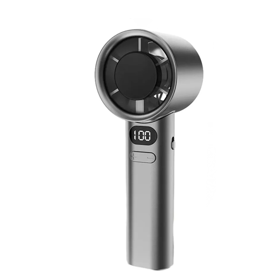 Imagen de Mini Ventilador Portátil A Batería 3.8W Pantalla LED