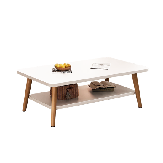 Imagen de Mesa de Centro Ratona con Estante 80 cm Mövi