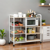 Imagen de Organizador Cocina con Ruedas 3 Canastos 4 Estantes 80 cm Mövi