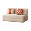 Imagen de Sofá Cama Moderno 2 Cuerpos Beige