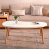 Imagen de Mesa De Centro Minimalista MDF 80x40x42cm