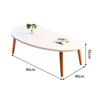 Imagen de Mesa Ratona Minimalista MDF 80x40x42cm