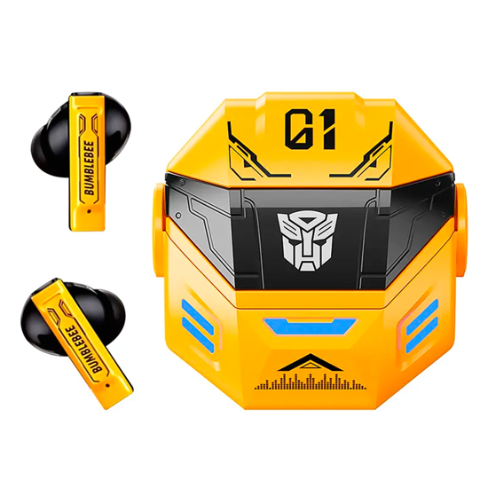 Imagen de Auriculares Bluetooth Transformers TF-T36 Amarillo