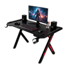 Imagen de Escritorio 100 cm Hierro y Madera Mövi Gamers Luces RGB