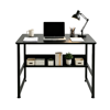 Imagen de Escritorio con Estante Madera y Hierro 80cm Negro Mövi