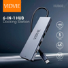 Imagen de HUB USB-C Vidvie HUB03 6 en 1