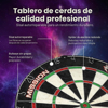 Imagen de Tablero de Dardos Profesional con Gabinete y 6 Dardos