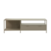 Imagen de Rack Para TV De MDF y Metal 140 Cm Con Estantes Mövi