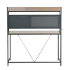 Imagen de Escritorio Estante y Panel Organizador MDF Hierro 124cm Mövi